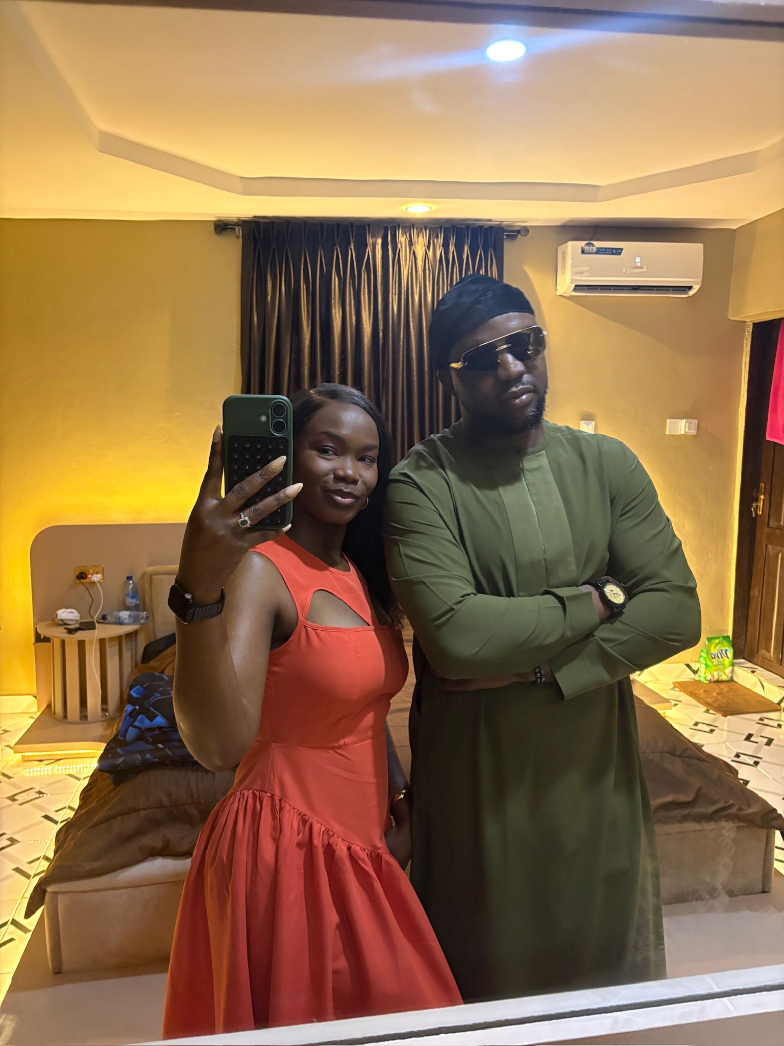 Olaide and Olumuyiwa together